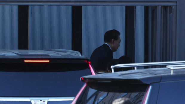 尹錫悅步入公調處畫面曝光。