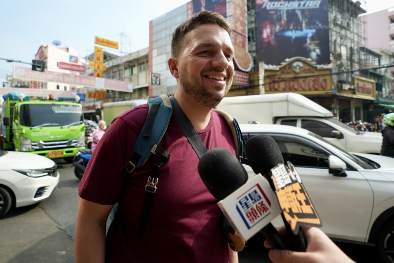 Andreas認為泰國是歐洲人避寒的好去處。