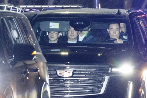 尹錫悅被關首爾拘留所。 美聯社