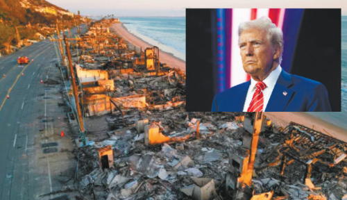 候任總統特朗普表示，下周“可能”會前往南加州視察當地的火災情況。