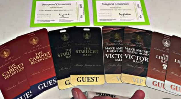 彭文正拿到特朗普晚宴VIP 彭文正拿到特朗普晚宴VIP