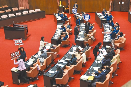 總預算今起表決大戰