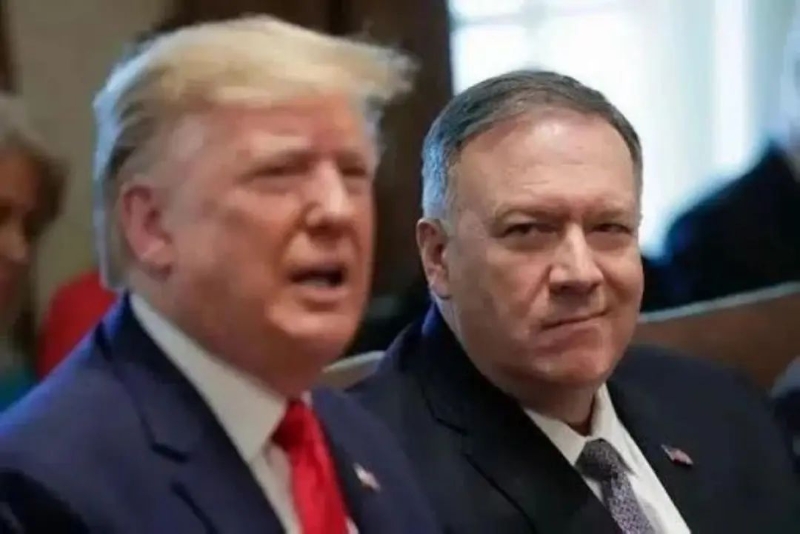 特朗普和蓬佩奧