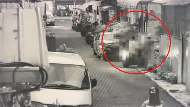 林婦與張男進入住處。