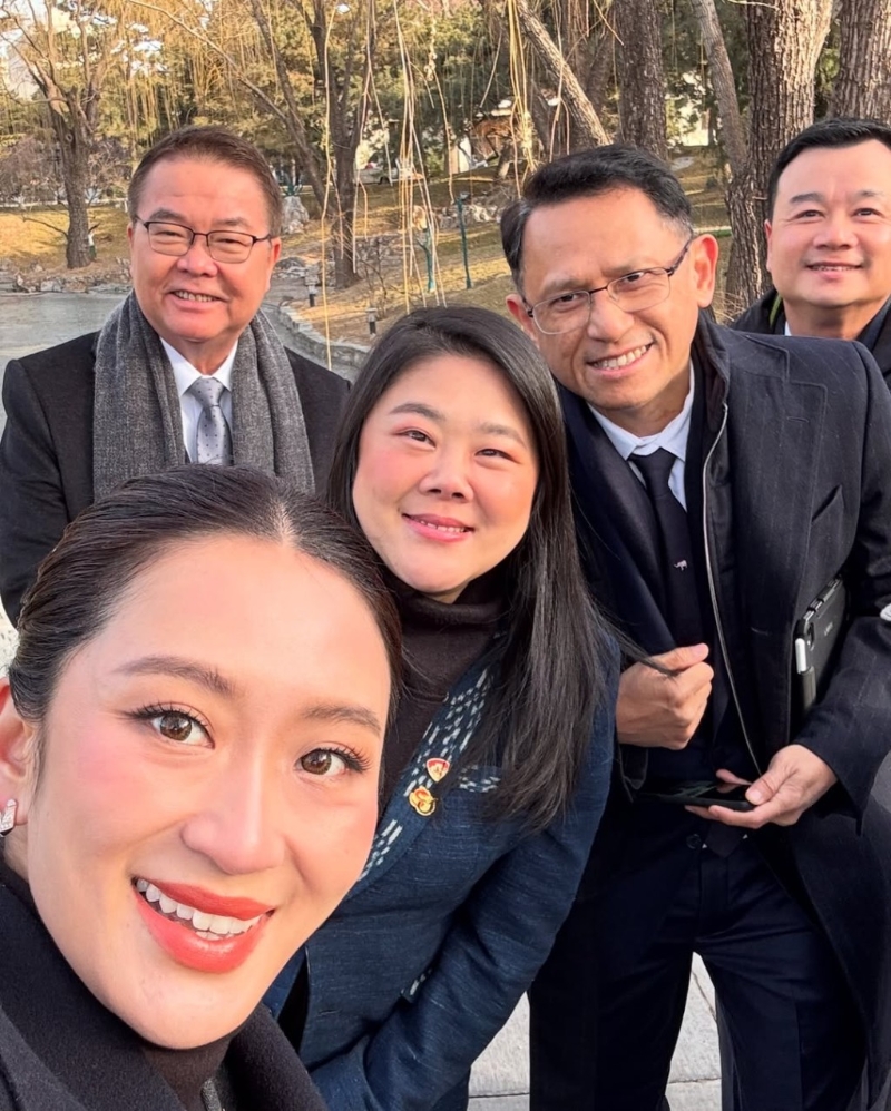 佩通坦感謝中國款待。(IG@ingshin21 )