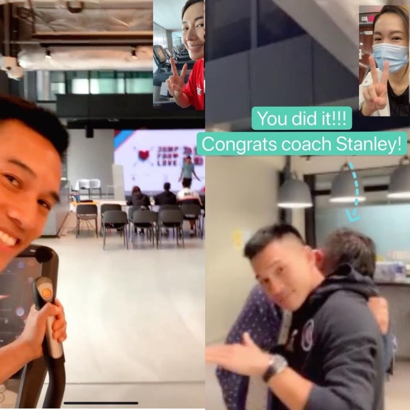 李施嬅曾貼出未婚夫的照片。