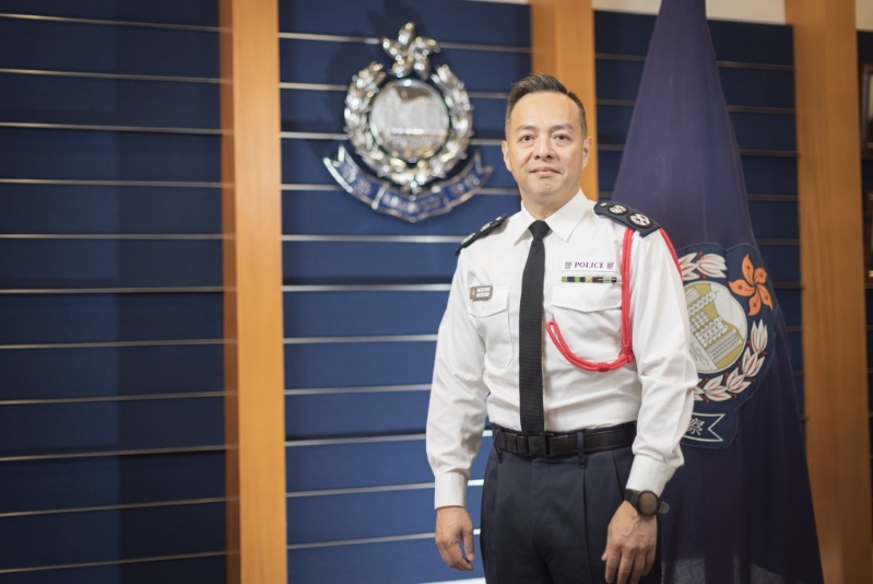 警務處副處長(行動)周一鳴表示，選擇以警察為職業，就是想匡扶正義，為民除害。