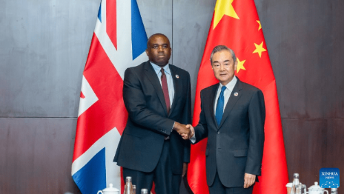 王毅將與英外相舉行中英戰略對話