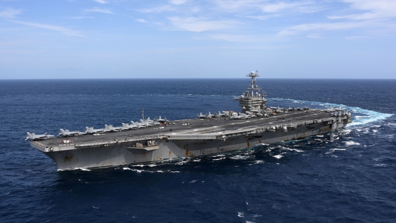 杜魯門航母。 互聯網圖片