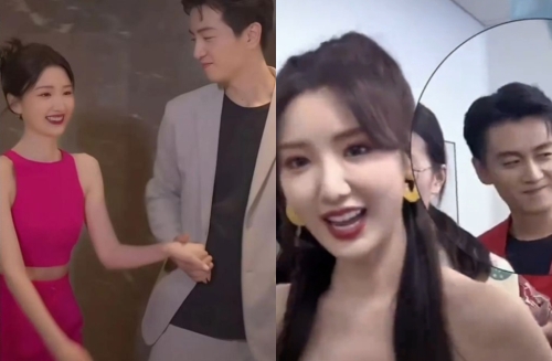 近日陳曉遭傳已經和毛曉彤在一起。翻攝自微博