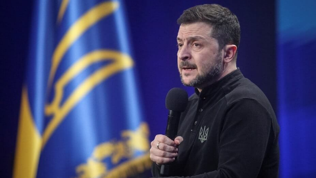 烏克蘭總統澤連斯基。