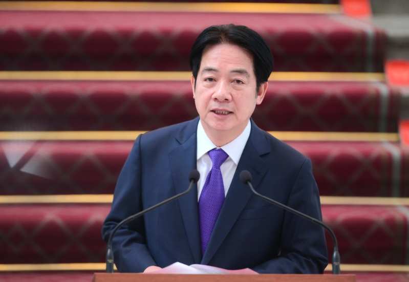 根據《美麗島電子報》日前公布的2月國政民調，總統賴清德的滿意度持續下探。（中時資料照）