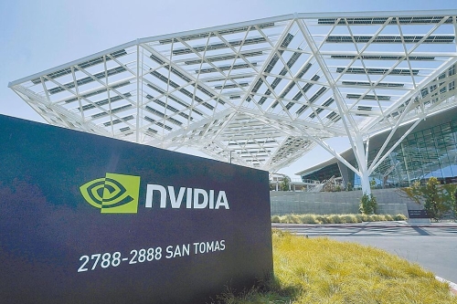 英偉達。美聯社