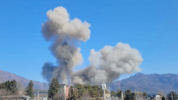 疑似韓美實彈演習失誤