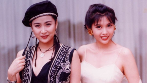 香港女星吳雪雯（左）過去因拒絕演三級片遭到圍毆。