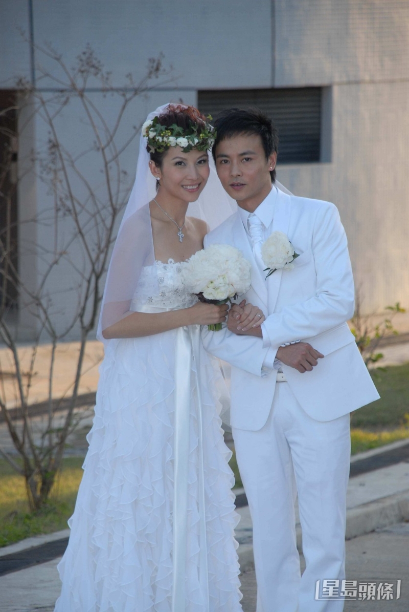 蔡少芬與內地演員張晉于2008年結婚。