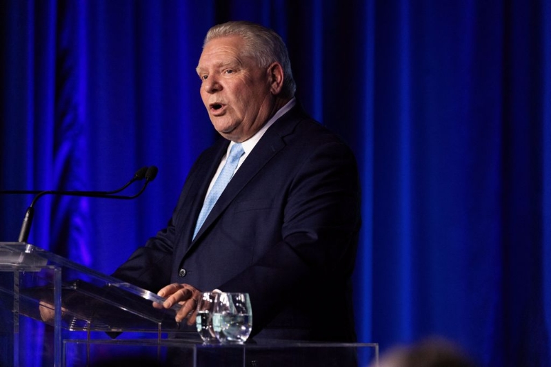 加拿大政治人物福特已成為國際間最響亮的反對川普聲音之一。（圖／路透）