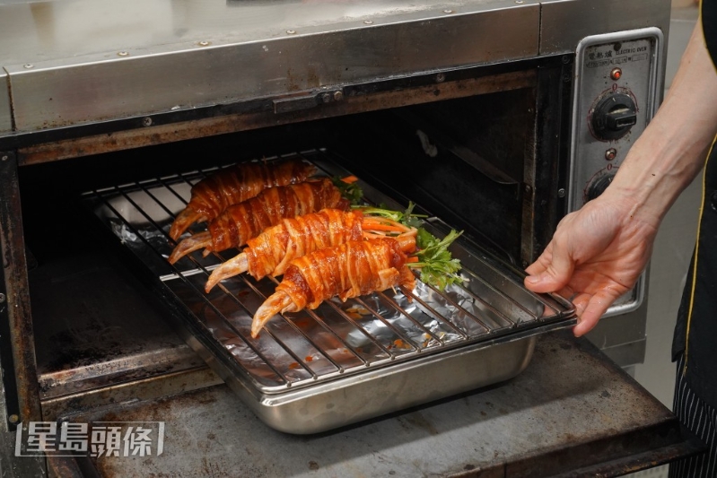 簡單以焗爐烤至香口。