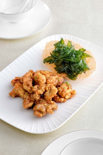 3.金華火腿炒雞蓬 3.金華火腿炒雞蓬