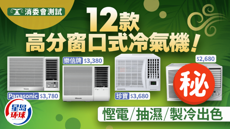 消委會空調機推介2025