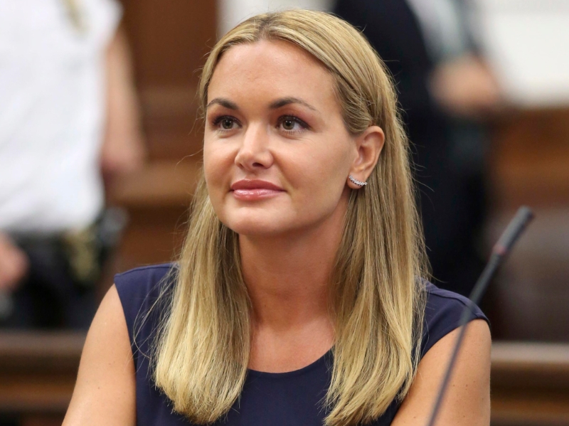 凡妮莎是特朗普長子唐納德的前妻。美聯社