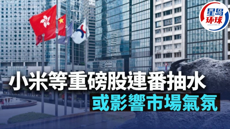 小米等重磅股連番抽水