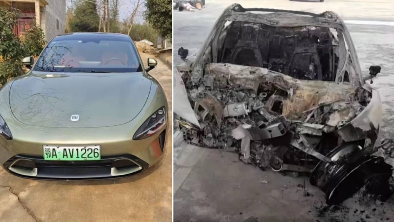 一輛小米SU7日前于安徽銅陵市發生意外，事故中有3人身亡。微博@T大智