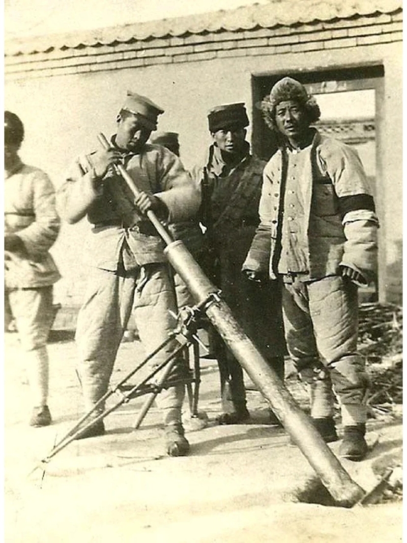 奉天迫擊炮廠為東北軍制造的迫擊炮。 小紅書@東北知識局1