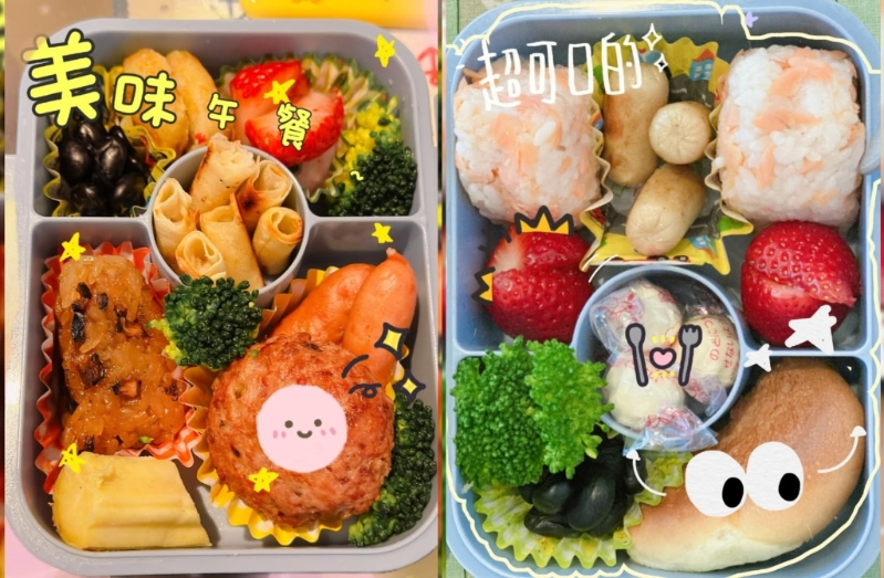 林志玲完全展現日本家庭主婦的便當文化，散發滿滿愛心與耐心。