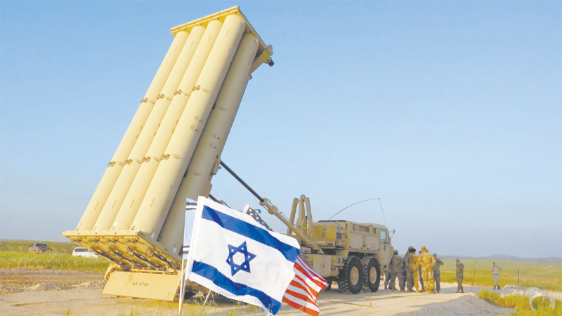 美國向以色列增派的“薩德”反導系統