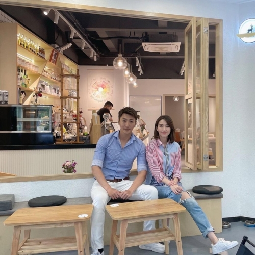 佛山旅游好去處2025｜8. 38 Coffee 姚子羚到佛山拍攝劇集，曾光顧蔡淇俊經營的38 Coffee。（圖：instragram@elaine_yiu）