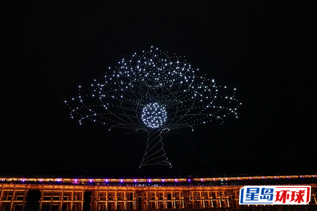 One World, One Planet. 無人機表演 One World, One Planet. 無人機表演