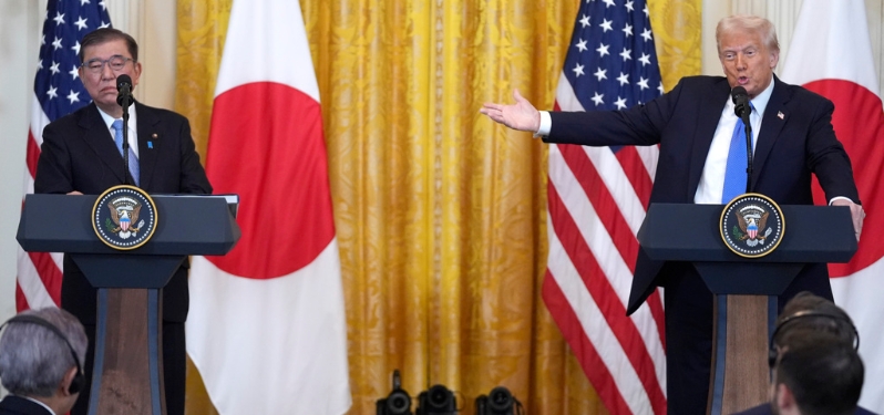 特朗普親自談日本關稅