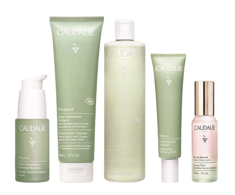 CAUDALIE - 天然控油祛痘優惠套裝:折后價$650(原價$1110) CAUDALIE - 天然控油祛痘優惠套裝:折后價$650(原價$1110)