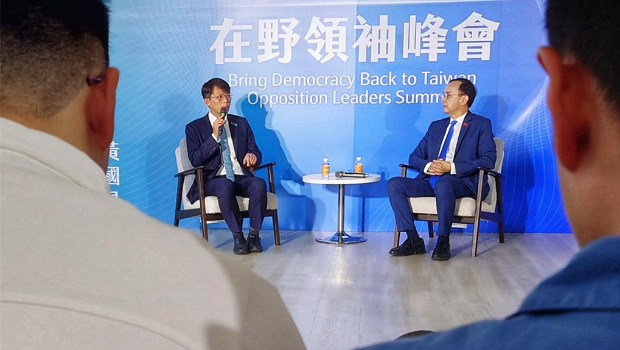 藍白兩黨22日共同舉辦在野領袖峰會