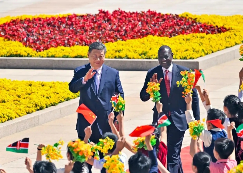 習近平主席會見肯尼亞總統