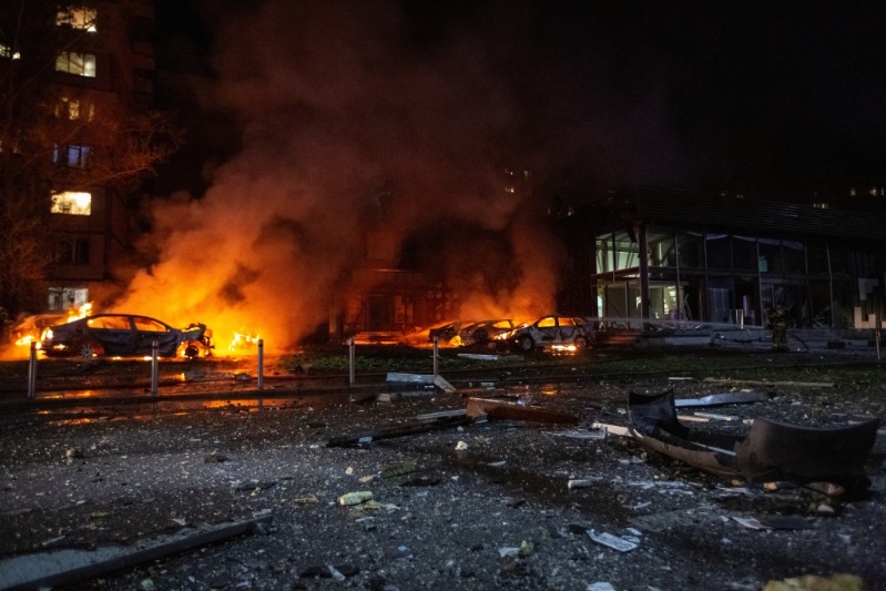 基輔早前受俄軍空襲。