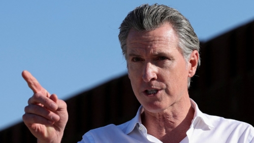 美國加州州長紐森。 路透社