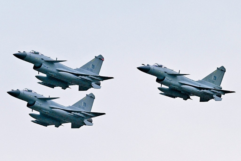 巴基斯坦的中國制殲-10C戰機。