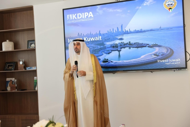 李家超與科威特直接投資促進局進行會面。