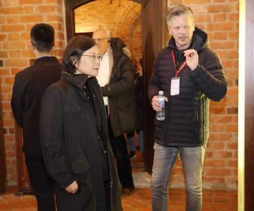 蔡英文訪歐。