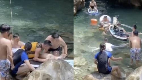 擅闖清遠“一線天”驢友溺斃