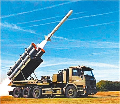 岸置魚叉導彈系統