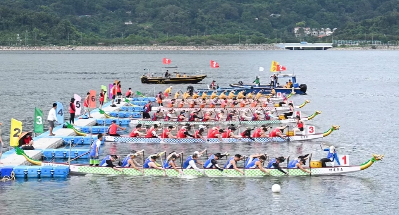 去年賽事盛況（民政事務總署）。