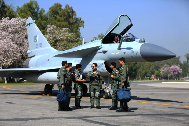 巴基斯坦購入的殲-10CE。