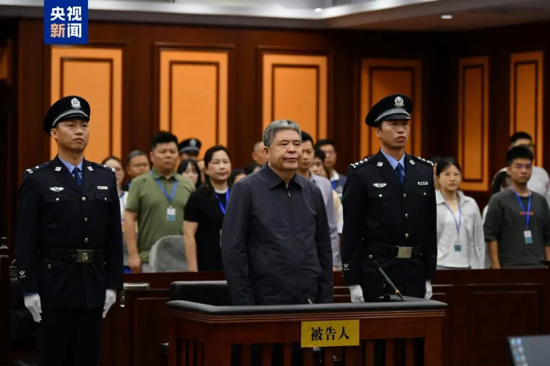 正部級“大老虎”韓勇被判死緩