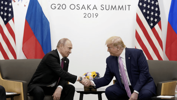 普京與特朗普會面 普京與特朗普會面