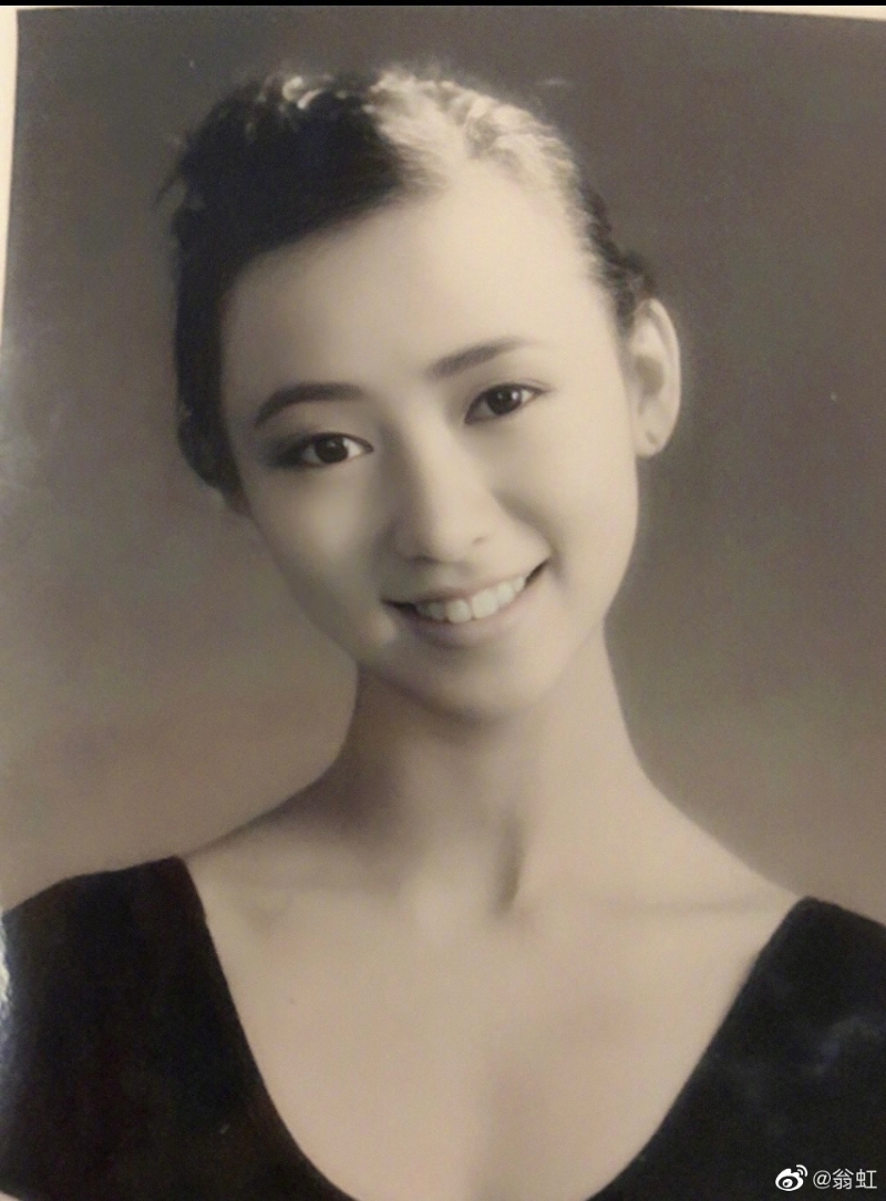 翁虹年輕時好清純好靚。