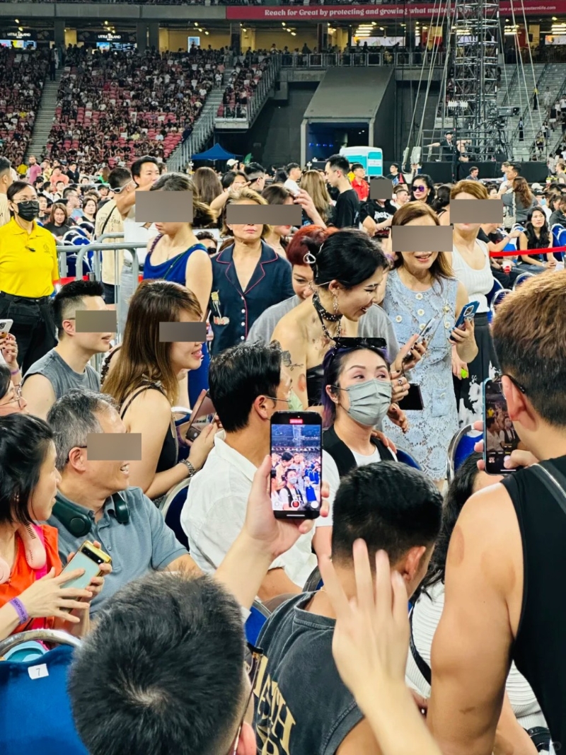 為免情況更混亂，丁子高與楊千嬅一度要離席。