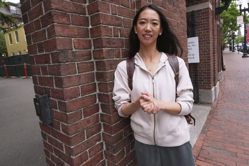 蔣雨融來自中國青島。